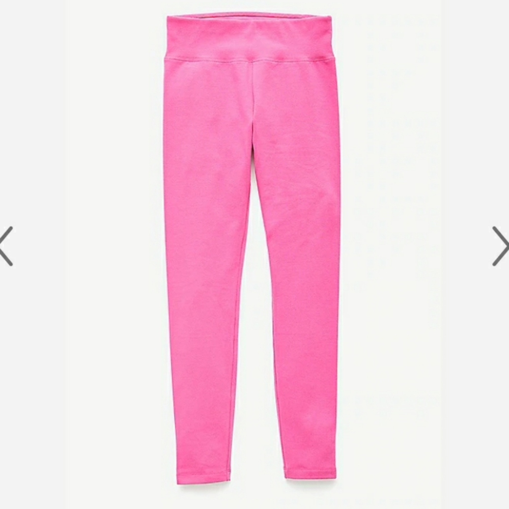 Justice Classic leggings, Pink Size 10